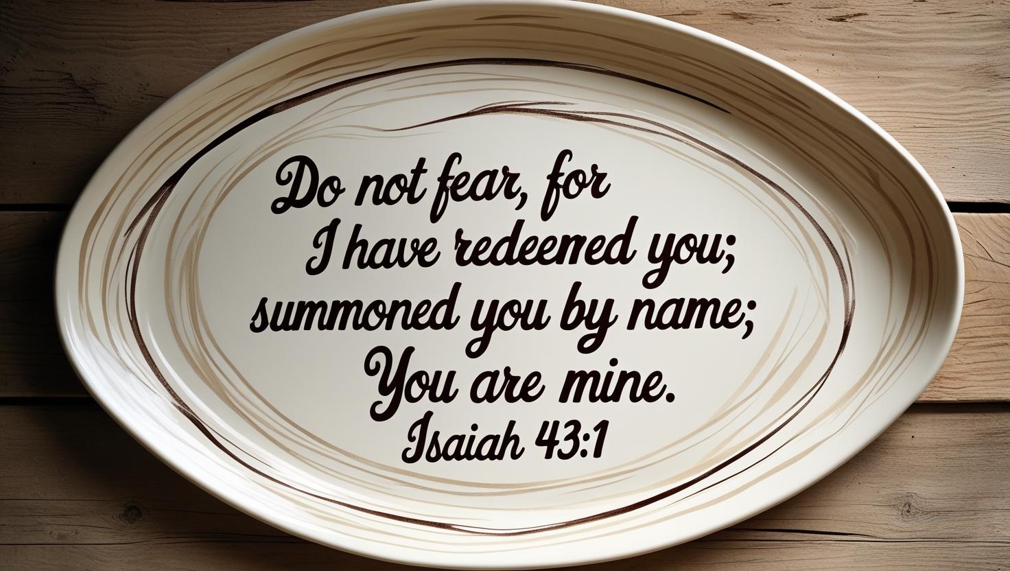 Ceramic Platter (NIV)