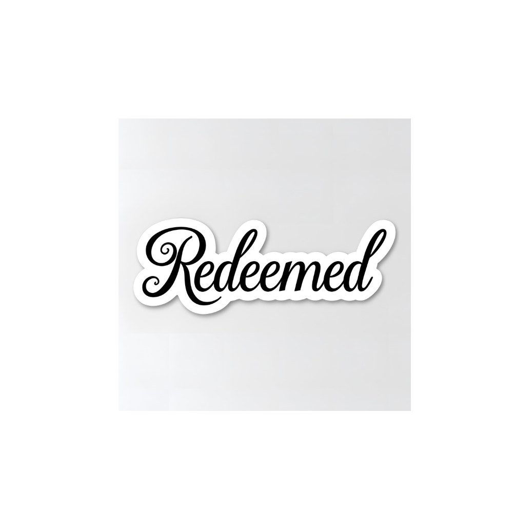 Redeemed Sticker